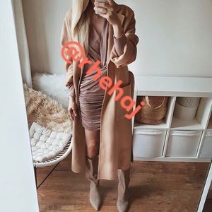 🔥SOLD🔥(Zara) BELTED COAT